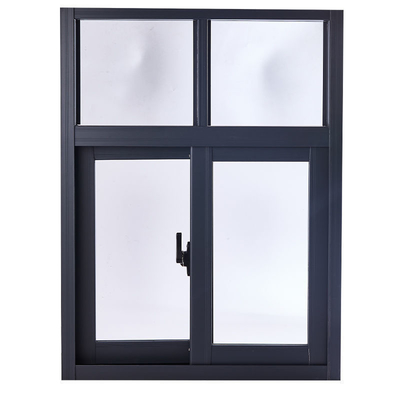주문 첨단 생산 시설 8 차원 밀폐 알루미늄 슬라이딩 윈도우와 검은 색 online manufacture
