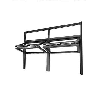 주문 현대적인 디자인 알루미늄 접기 캐시먼트 가로 열림 패턴의 창문 online manufacture