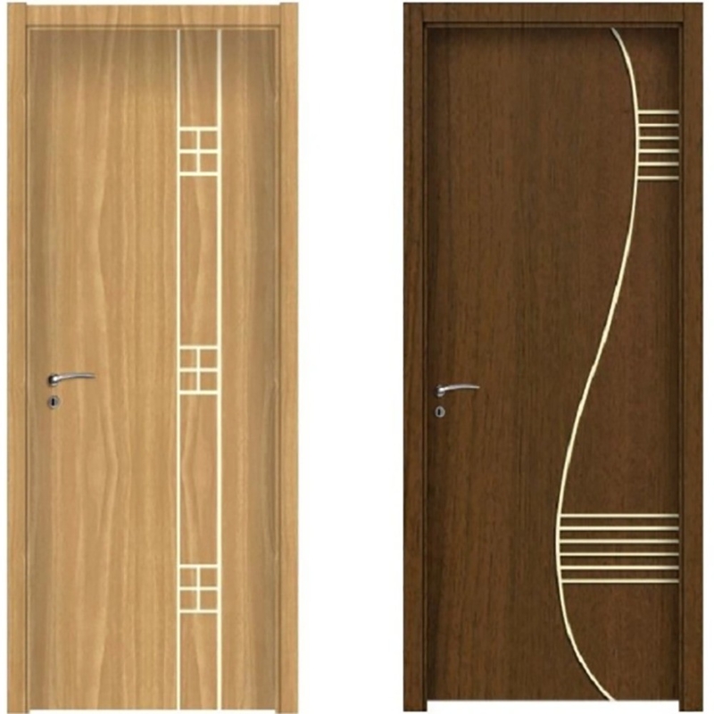 70mm 너비 최신 디자인 사진 패널 실내 방 UPVC PVC 캐시먼트 문