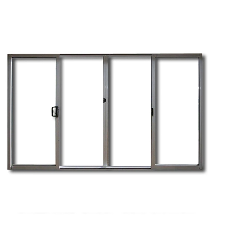커스텀 디자인 브로크 브릿지 알루미늄 캐세먼트 유리 문 1.4mm 벽 두께