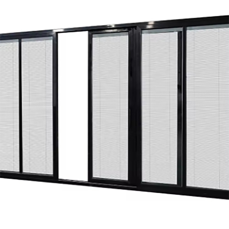 중국 디자인 스타일 스케이트 알루미늄 열 차단 1.4mm 벽 두께와 함께 바이 폴드 도어