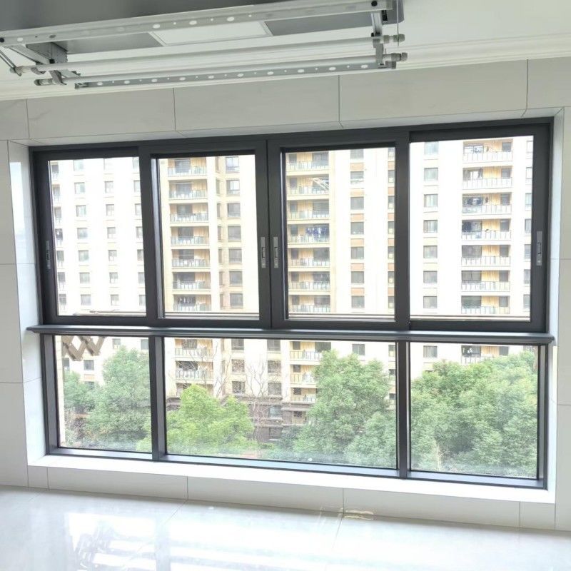 패션 뉴 디자인 알루미늄 듀플 글래스 슬라이딩 윈도우와 작은 공간에 낮은 E 유리