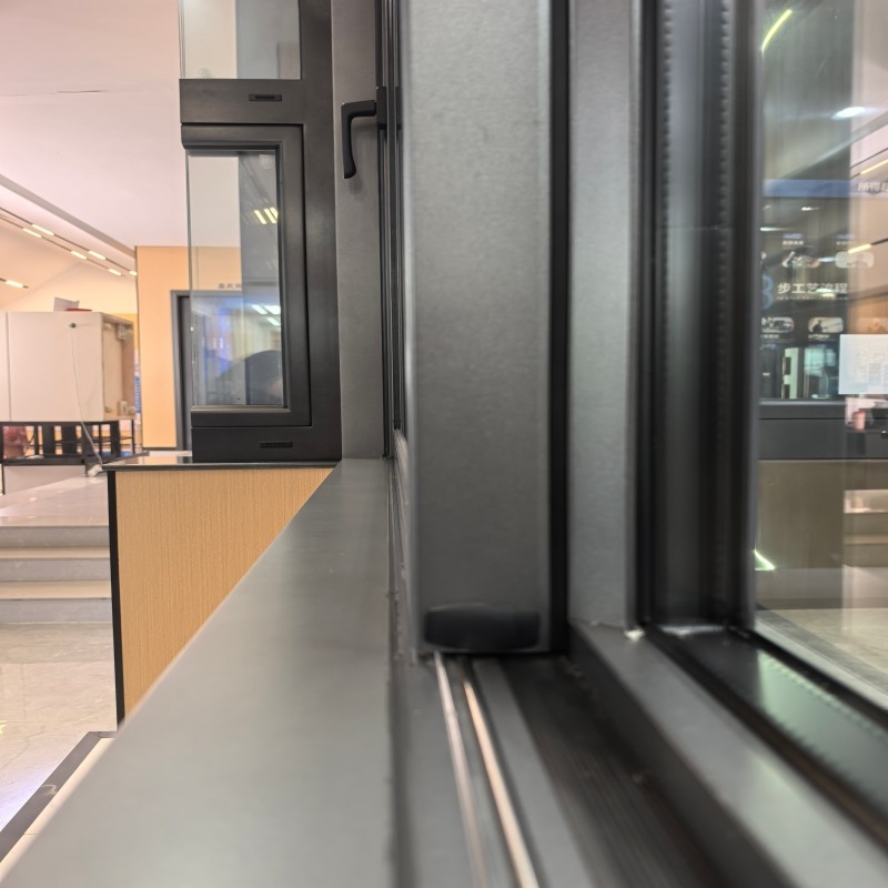 패션 신디자인 커스터마이징 알루미늄 알루미늄 슬라이딩 윈도우 2.2mm 벽 두께