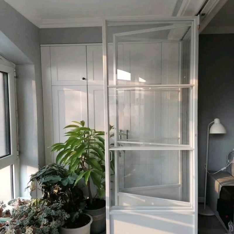 주거 및 상업용 고급 단열 알루미늄 접이식 문 (강화 유리 포함)