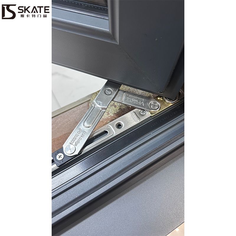 캘리포니아 타이틀 24 인증 알루미늄 캐시먼트 창문 1.8mm 벽 두께와 SHRC 0.22 현대 주택