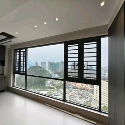 원스톱 창호 제조 도매 열 차단 알루미늄 여닫이 이중창 모든 기상 조건용